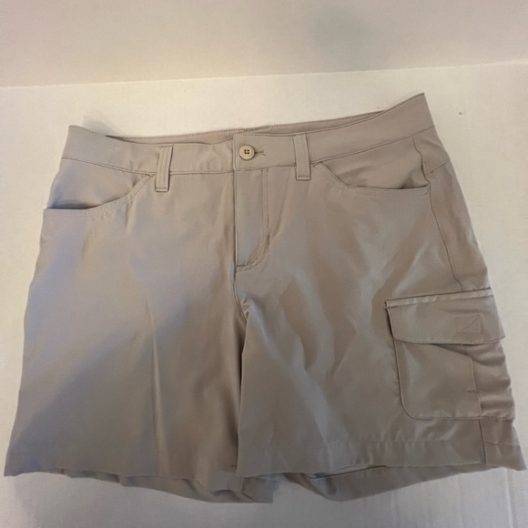 EDDIE BAUER KHAKI COLOR SIZE 10 LADIES SUMMER TRAIL SHORTS. - Picture 5 of 7